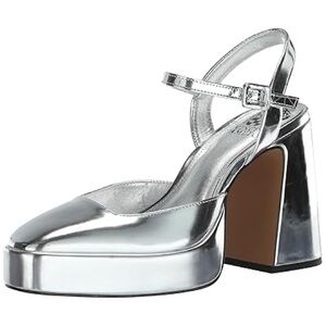 Vince Camuto Silver Platform Shoes
